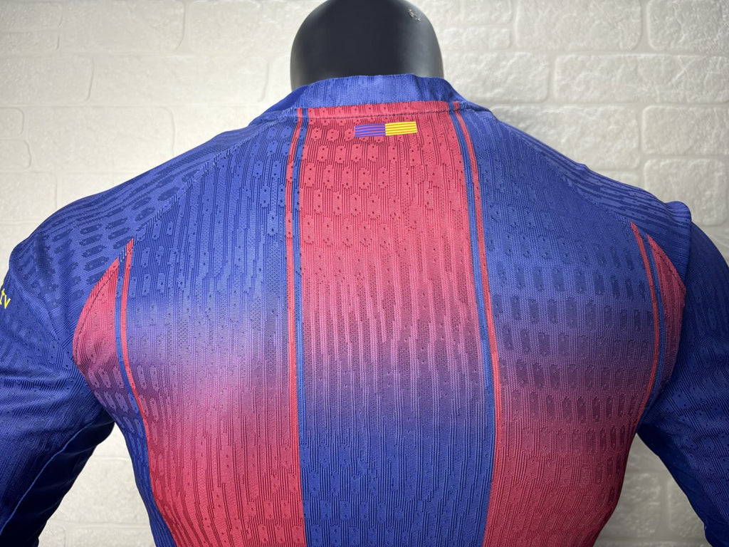 Nike Barcelona 25/26 Men's Home Long Sleeve Player Jersey