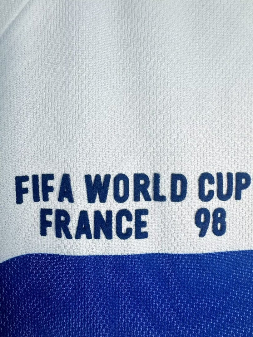 France 1998 Away Long Sleeve Soccer Jersey