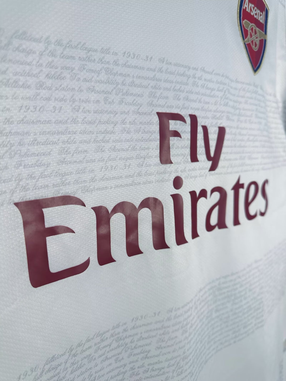 Arsenal 2007-08 Away Long Sleeve Soccer Jersey