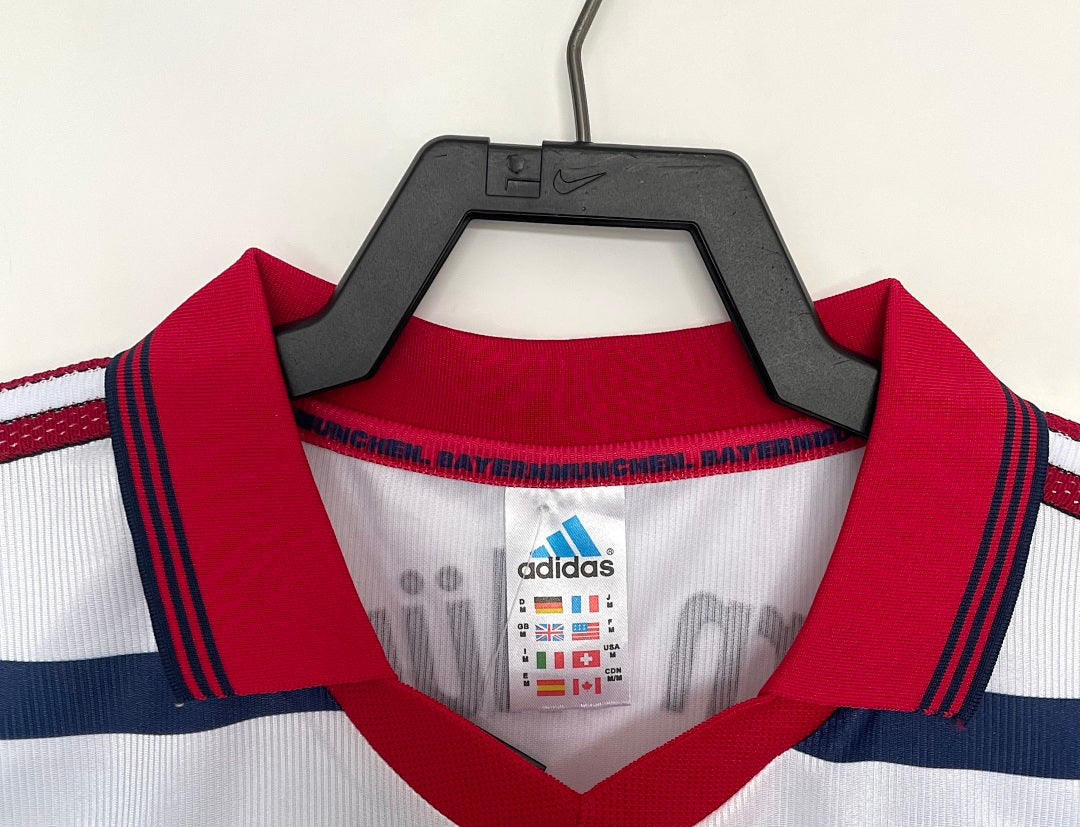 Bayern Munich 1998-00 Away Long Sleeve Soccer Jersey