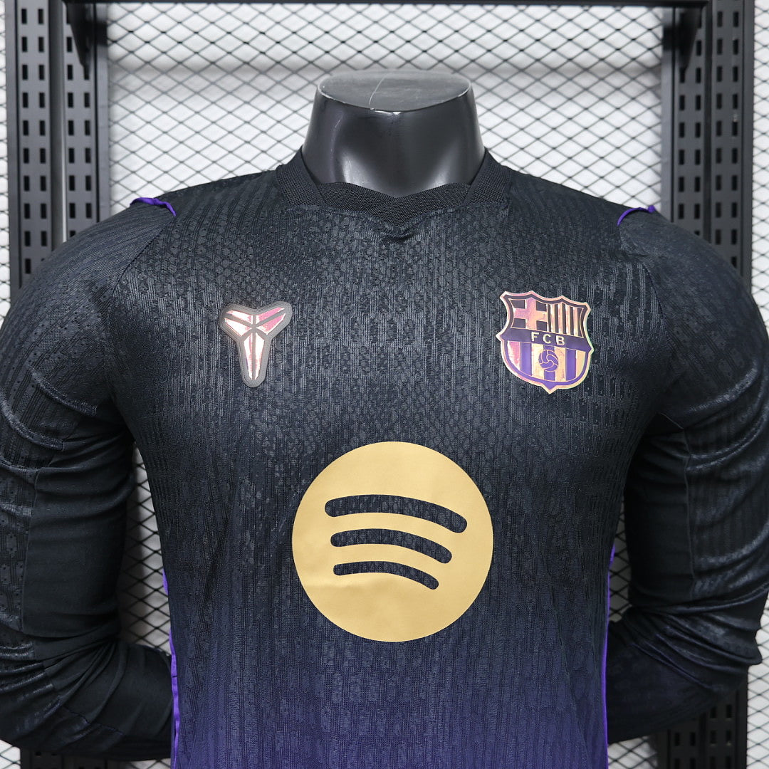 Barcelona 2026/27 Men's Away Long Sleeve Player Jersey