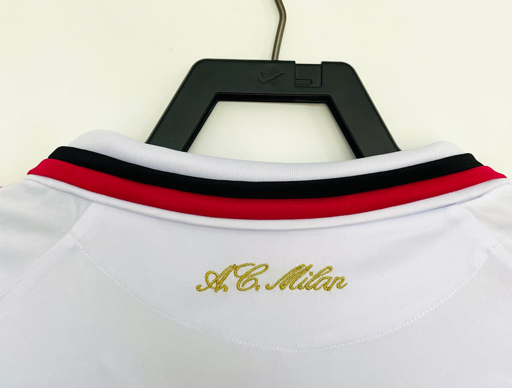 AC Milan 2009-10 Away Long Sleeve Soccer Jersey