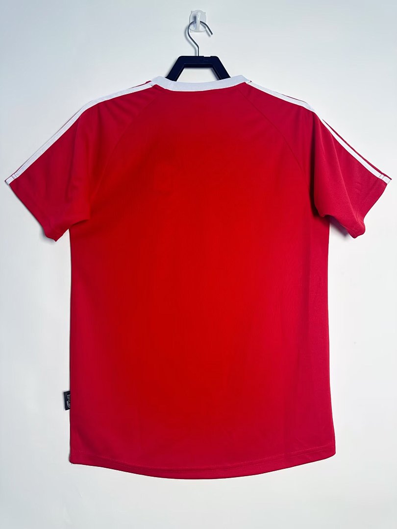 Bayern Munich 2001-02 European Cup Home Long Sleeve Soccer Jersey