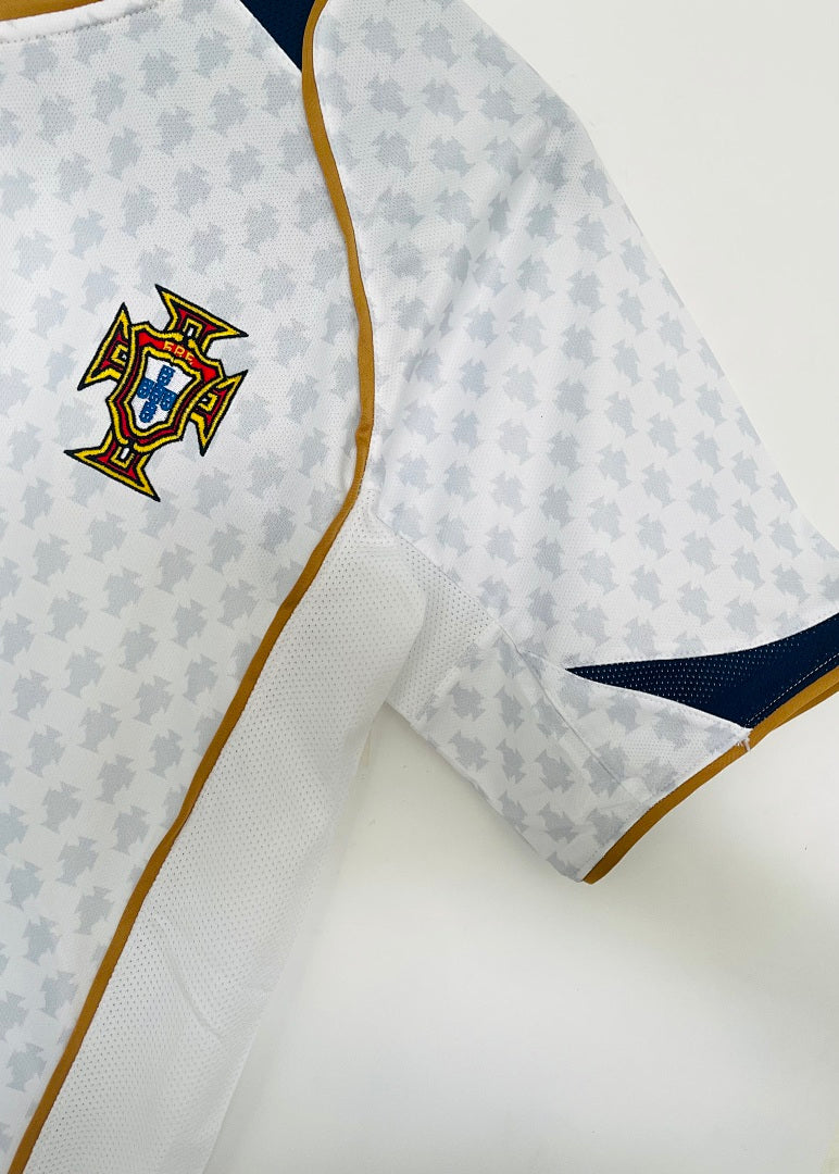 Portugal 2004 Away Long Sleeve Soccer Jersey