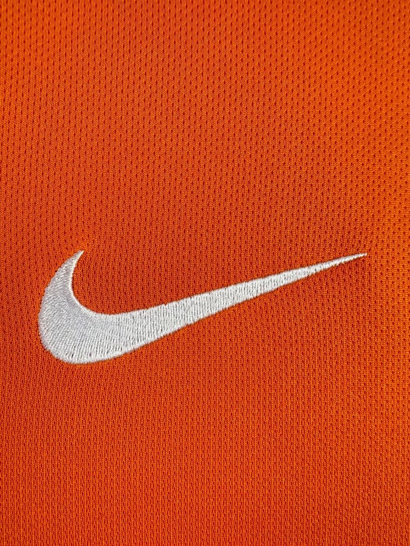 Netherlands 2014 Home Long Sleeve Soccer Jersey