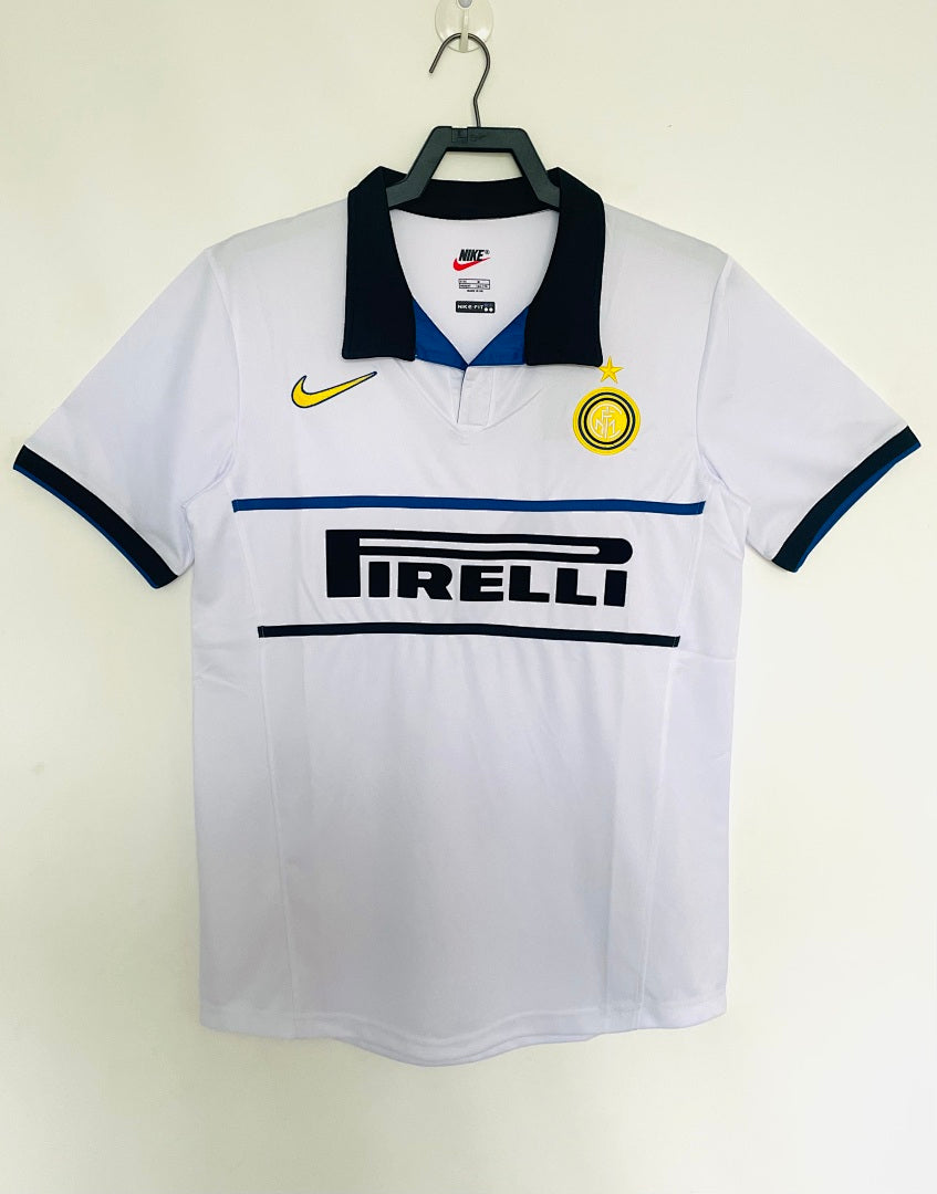 Inter Milan 1998-99 Away Long Sleeve Soccer Jersey