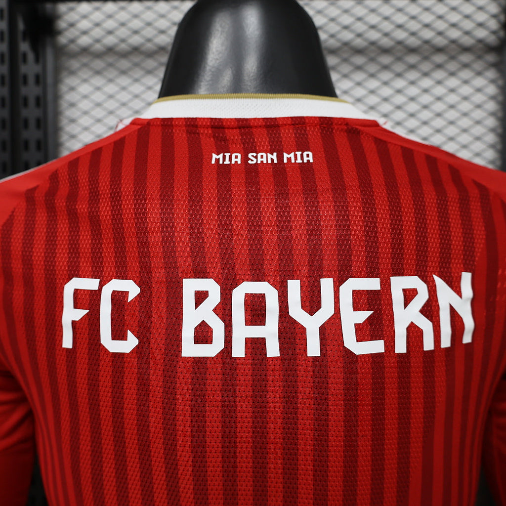 Bayern Munich 2026/27 Men's Home Long Sleeve Player Jersey