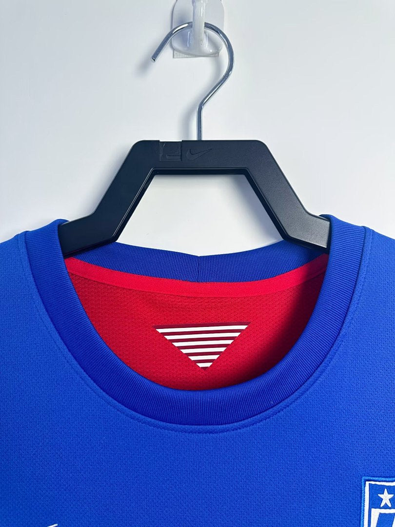 USA 2014 Away Long Sleeve Soccer Jersey