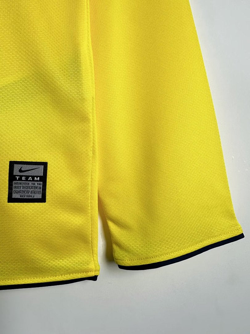 Barcelona 2008-09 Away Long Sleeve Soccer Jersey
