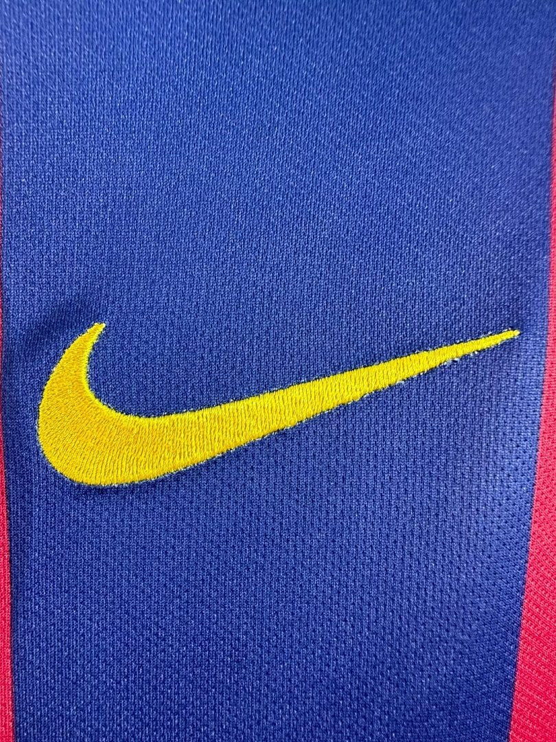 Barcelona 2014-15 Home Long Sleeve Soccer Jersey