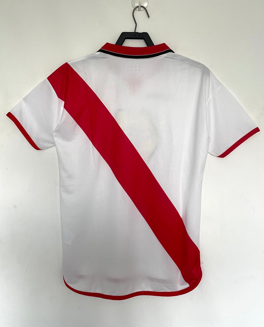 Rayo Vallecano 2001-02 Home Long Sleeve Soccer Jersey
