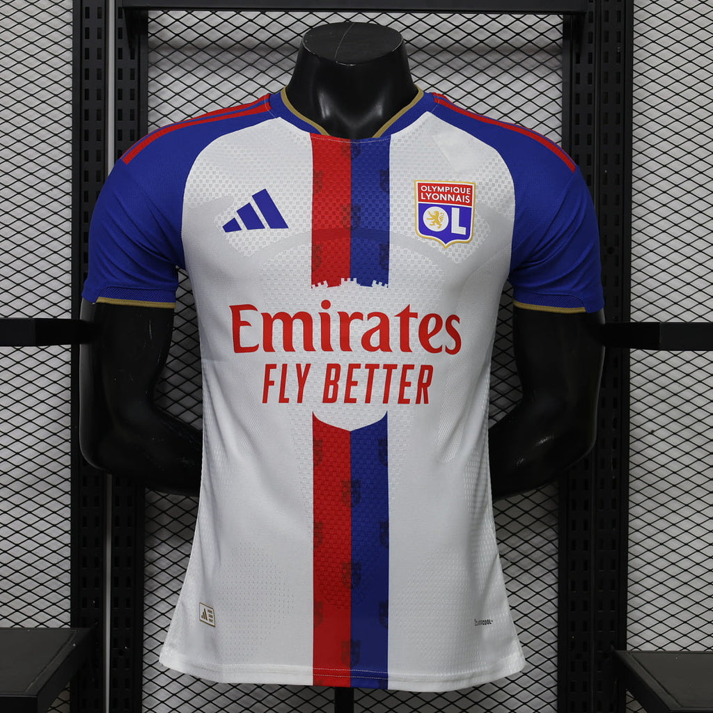 Lyon 2026/27 Men's Home Player Jersey