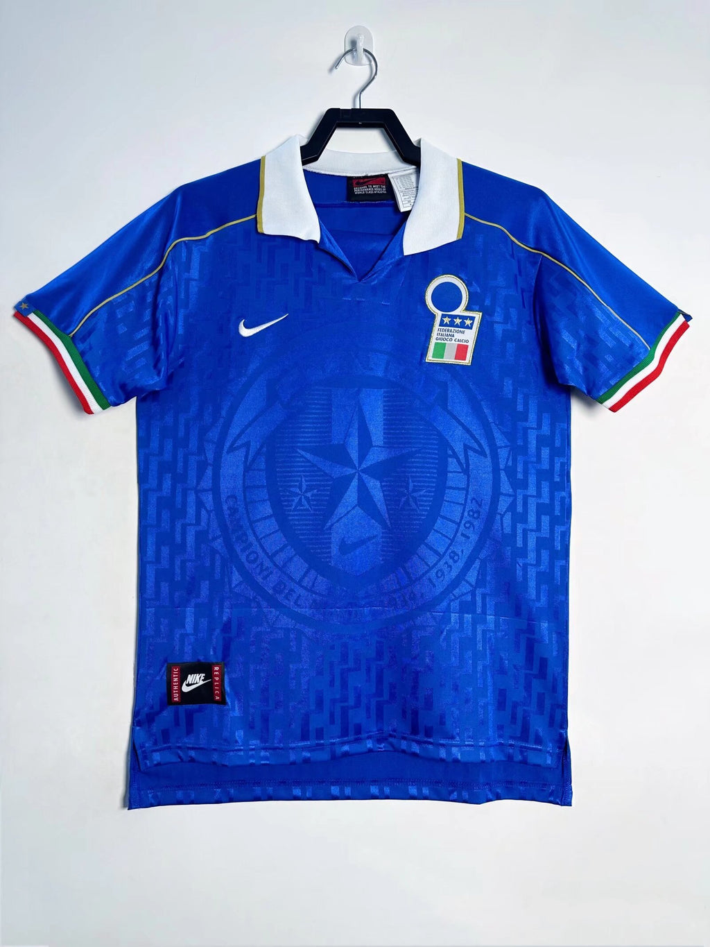 Italy 1995 Home Long Sleeve Soccer Jersey