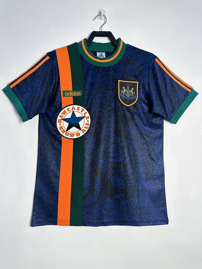 Newcastle United 1996-98 Away Long Sleeve Soccer Jersey