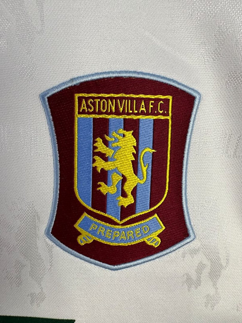 Aston Villa 1995-96 Away Long Sleeve Soccer Jersey
