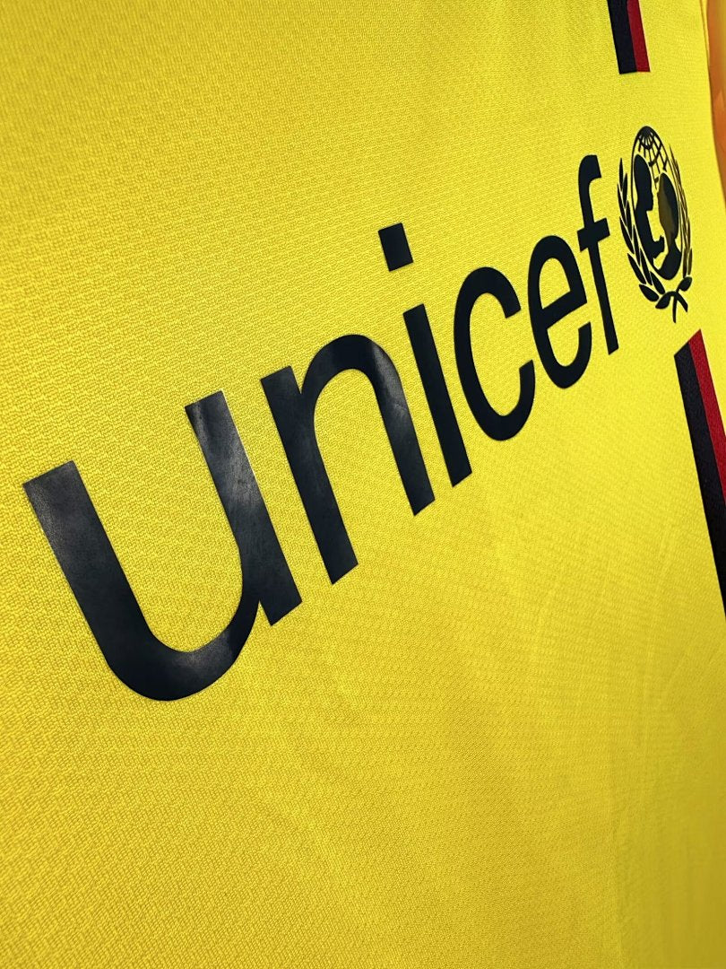 Barcelona 2008-09 Away Long Sleeve Soccer Jersey