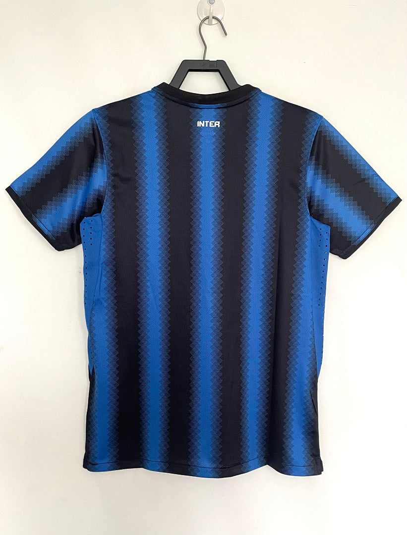 Inter Milan 2010-11 Home Long Sleeve Soccer Jersey