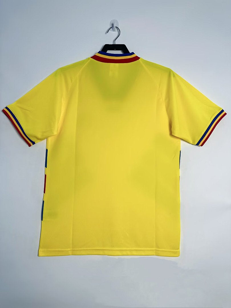 Romania 1994 Home Long Sleeve Soccer Jersey