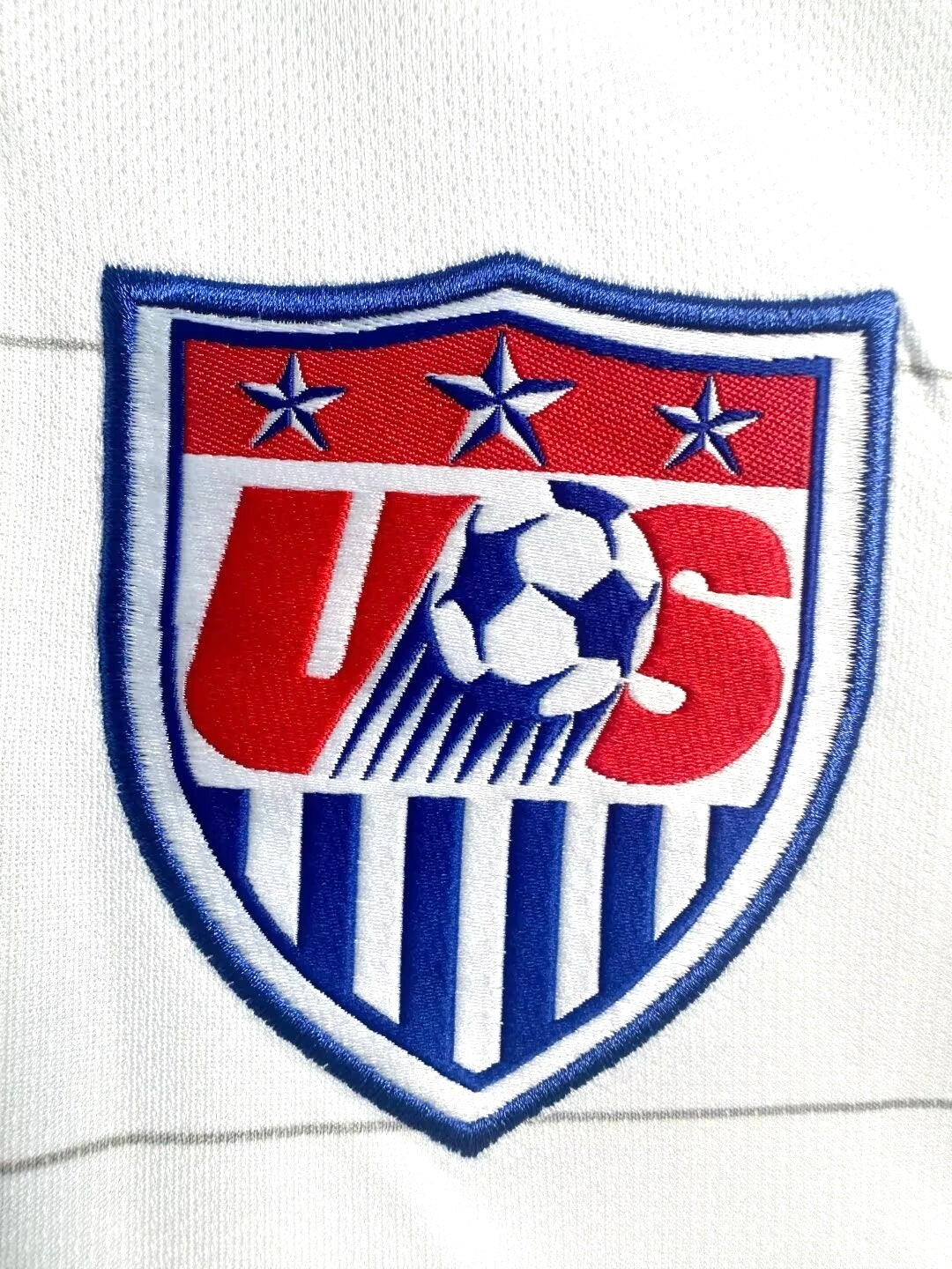USA 2014 Home Long Sleeve Soccer Jersey