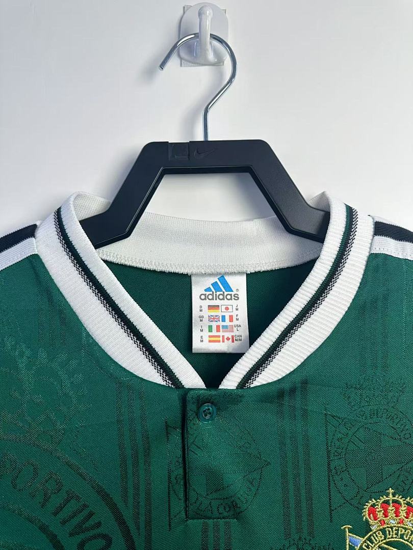 Deportivo La Coruna 1999-00 Away Long Sleeve Soccer Jersey