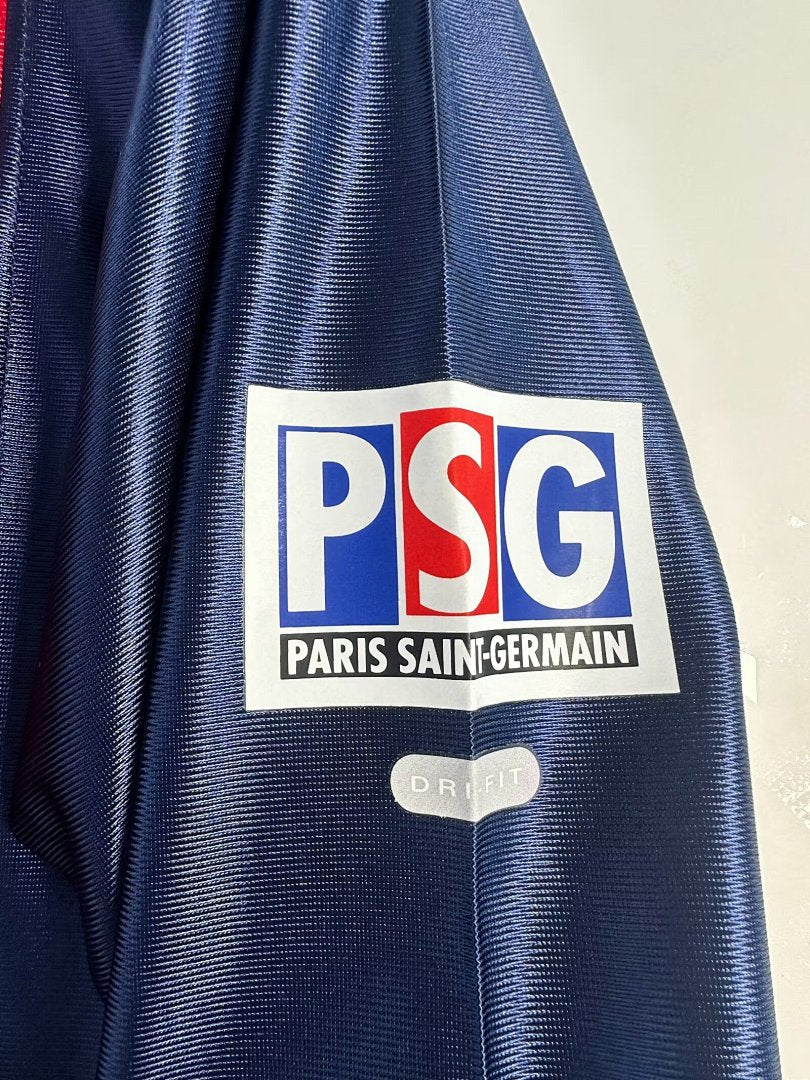 PSG 2001-02 Home Long Sleeve Soccer Jersey