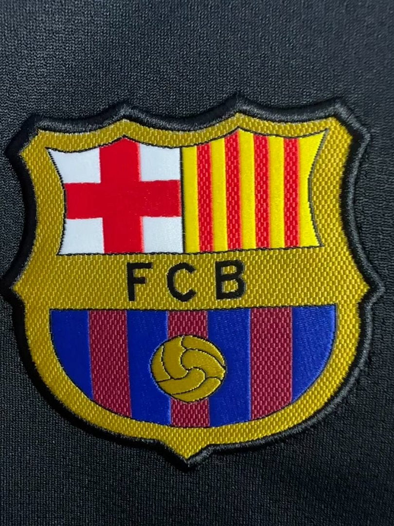 Barcelona 2011-12 Away Long Sleeve Soccer Jersey