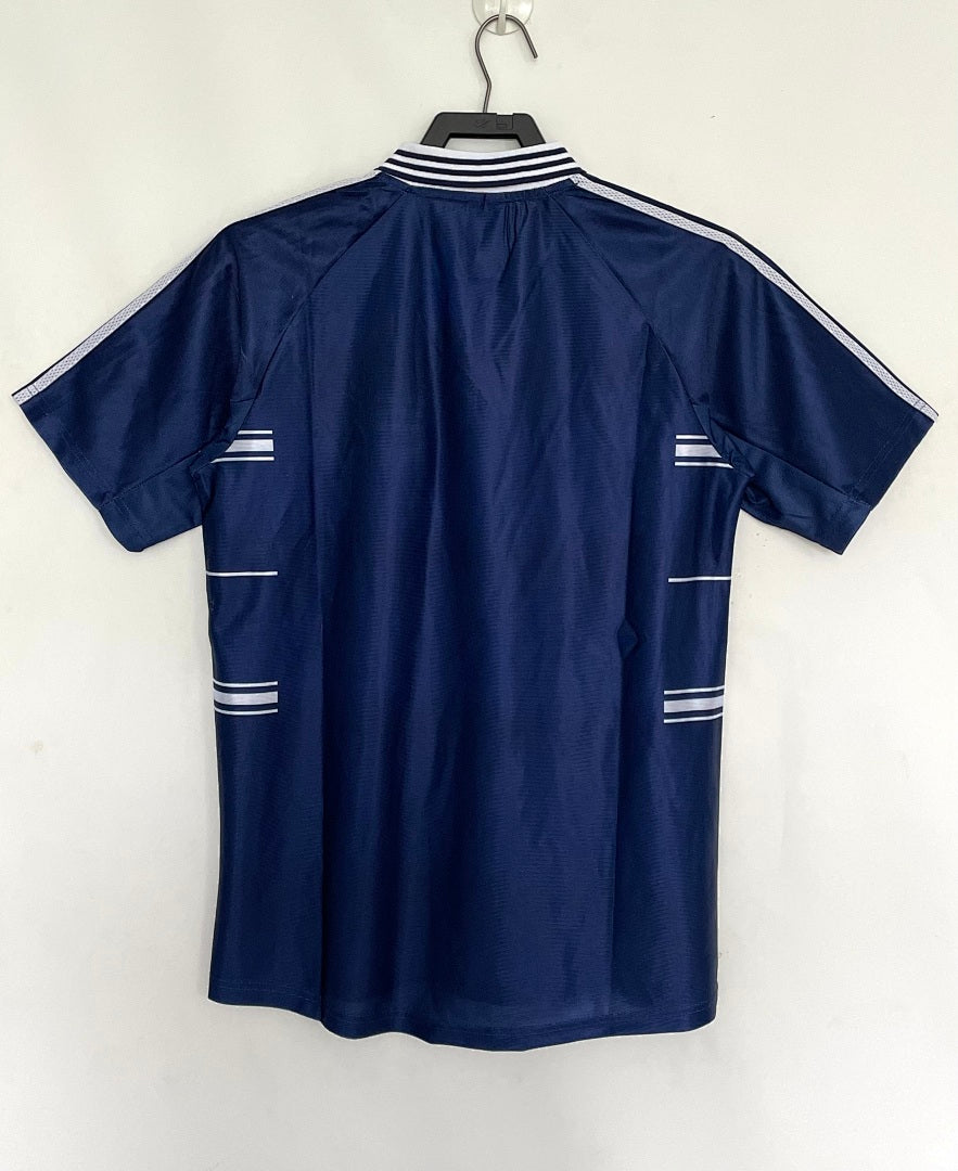 Real Madrid 1998-99 Away Long Sleeve Soccer Jersey