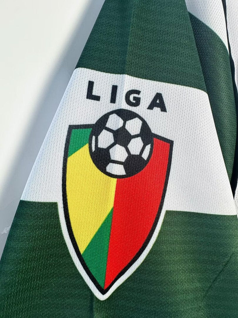 Sporting Lisbon 2001-03 Home Long Sleeve Soccer Jersey