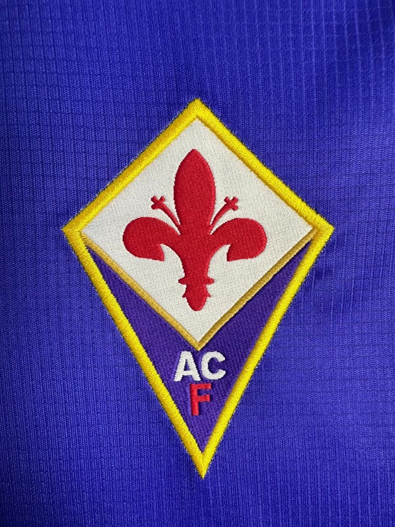 Fiorentina 1998-99 Home Long Sleeve Soccer Jersey