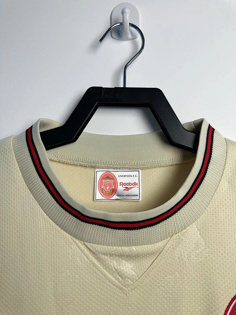 Liverpool 1996-97 Away Long Sleeve Soccer Jersey