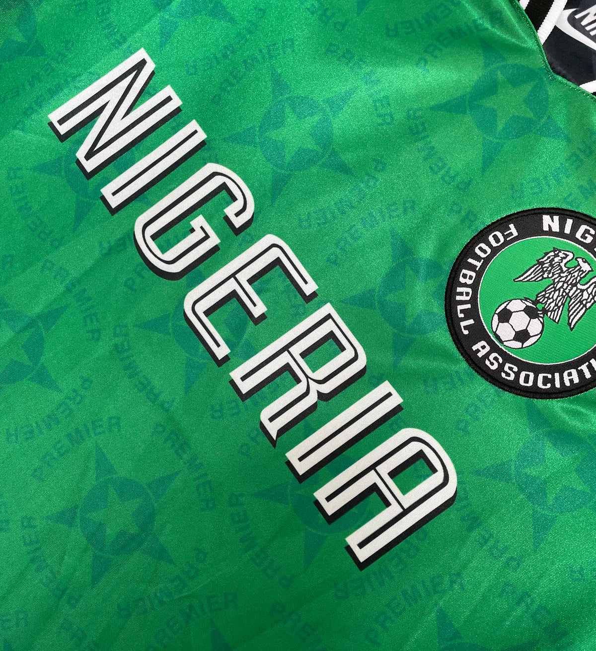 Nigeria 1994-95 Home Soccer Jersey