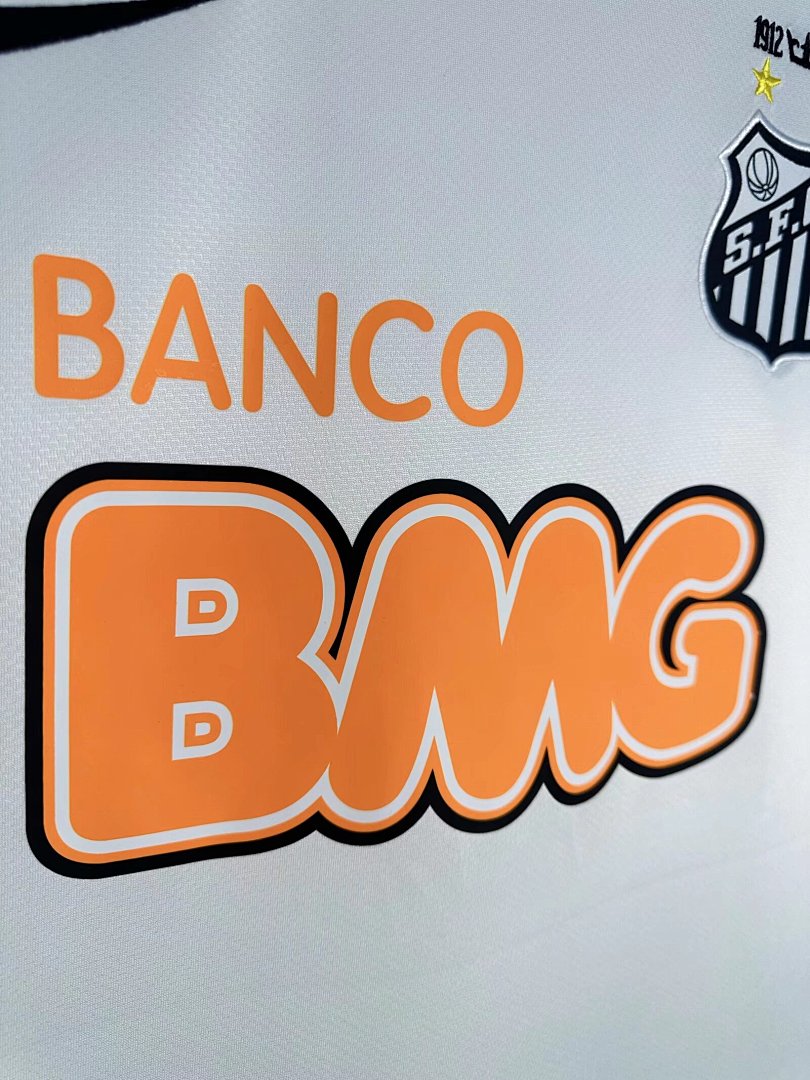Santos 2012-13 Home Long Sleeve Soccer Jersey
