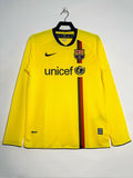 Barcelona 2008-09 Away Long Sleeve Soccer Jersey