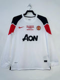 Manchester United 2010-11 Away Long Sleeve Soccer Jersey