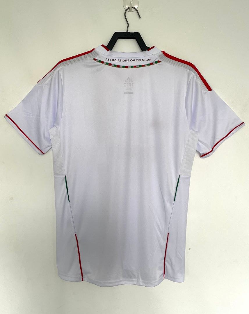 AC Milan 2011-12 Away Long Sleeve Soccer Jersey