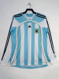 Argentina 2006-07 Home Long Sleeve Soccer Jersey