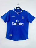 Chelsea 2001-03 Home Long Sleeve Soccer Jersey