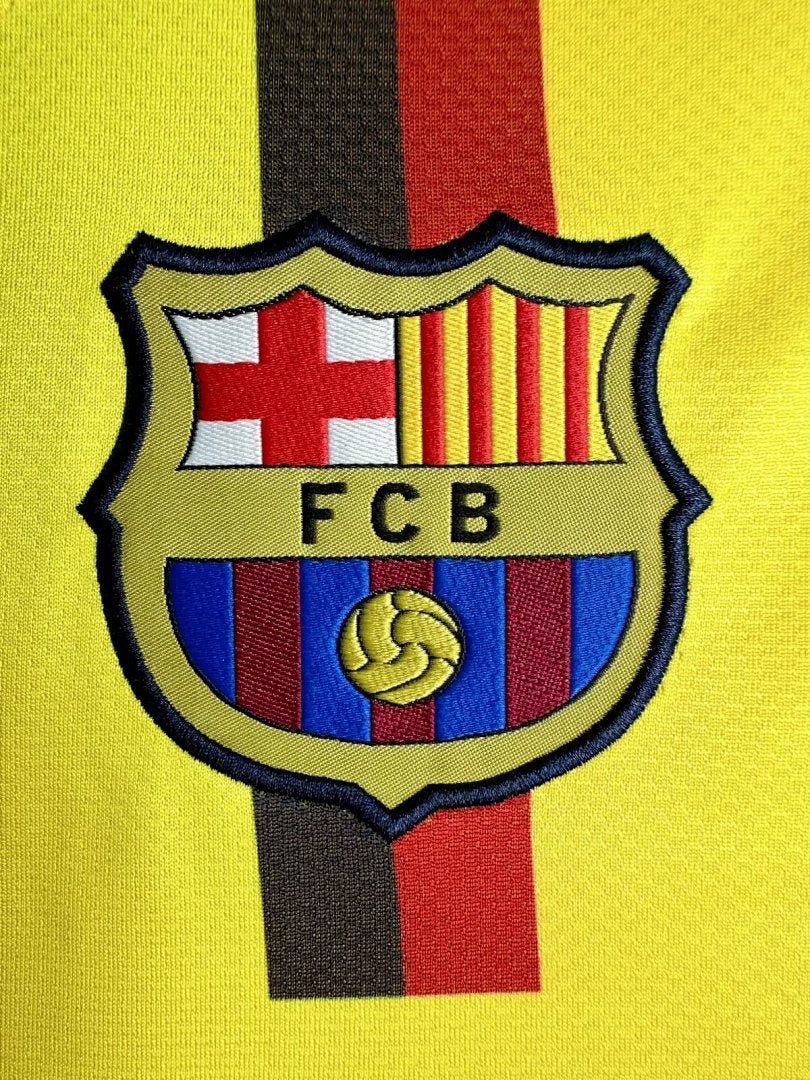 Barcelona 2008-09 Away Long Sleeve Soccer Jersey