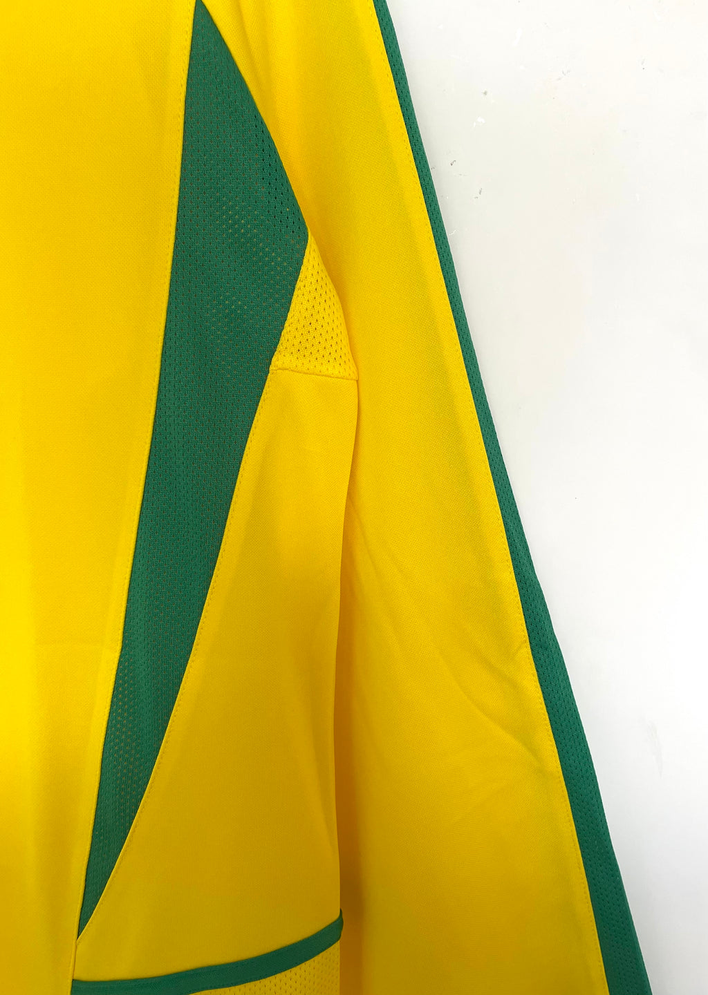 Brazil 2002 Home Long Sleeve Soccer Jersey