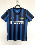 Inter Milan 2010-11 Home Long Sleeve Soccer Jersey