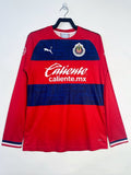 Chivas 2019-20 Away Long Sleeve Soccer Jersey