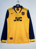 Arsenal 1996-97 Away Long Sleeve Soccer Jersey
