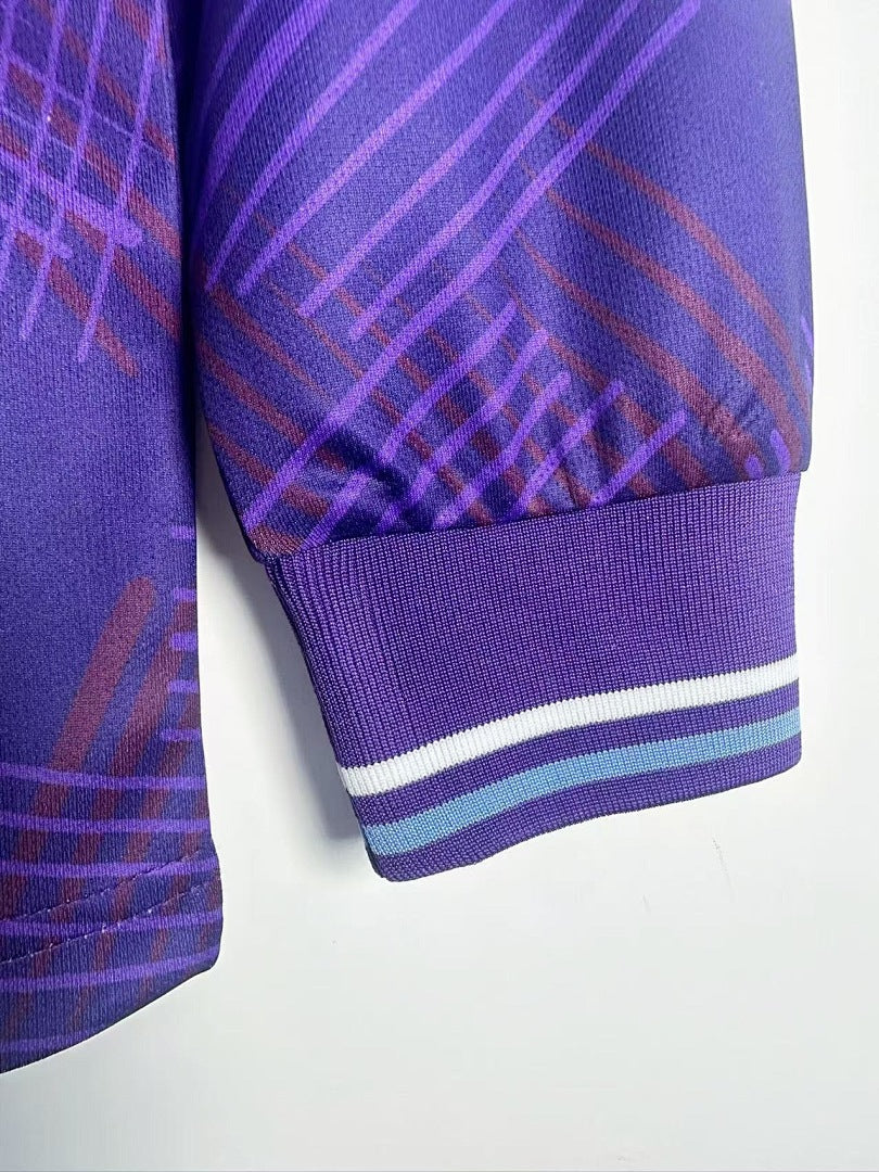 Fiorentina 1992-93 Home Long Sleeve Soccer Jersey