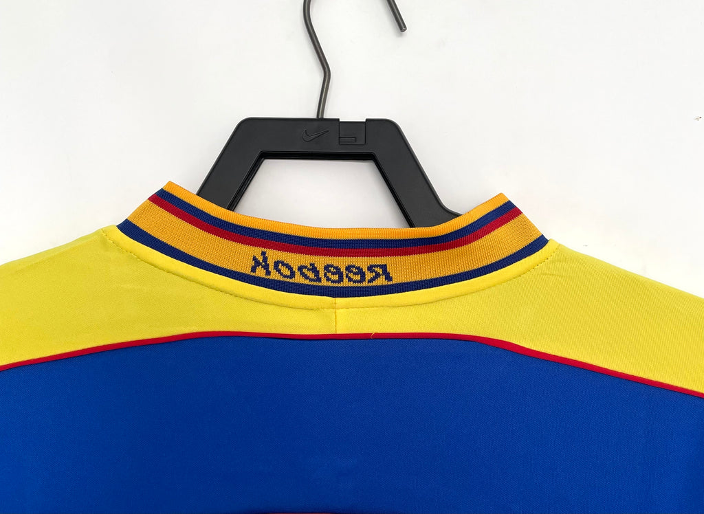 Colombia 2001 Home Long Sleeve Soccer Jersey