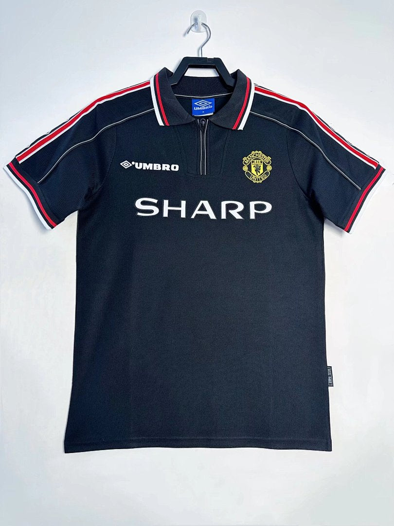 Manchester United 1998-99 Away Long Sleeve Soccer Jersey