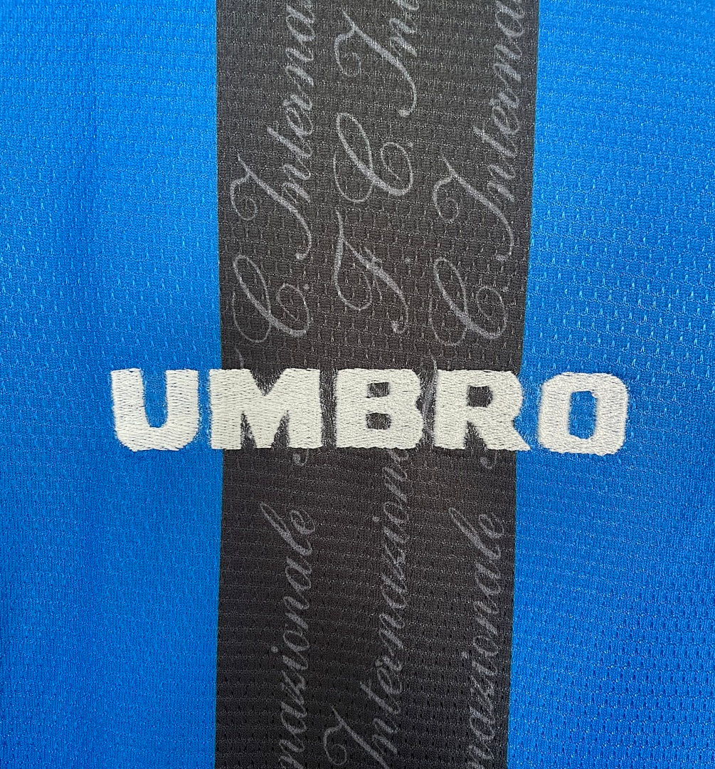 Inter Milan 1997-98 Home Long Sleeve Soccer Jersey