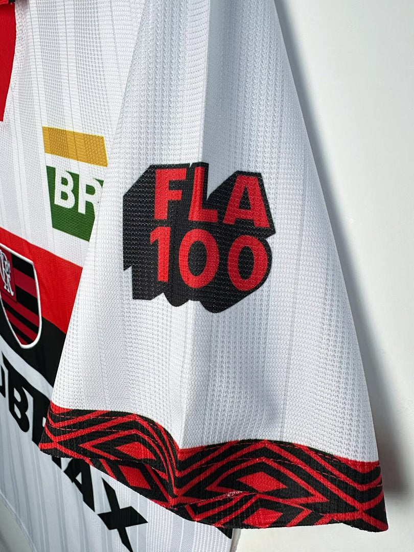Flamengo 1995-96 Away Long Sleeve Soccer Jersey