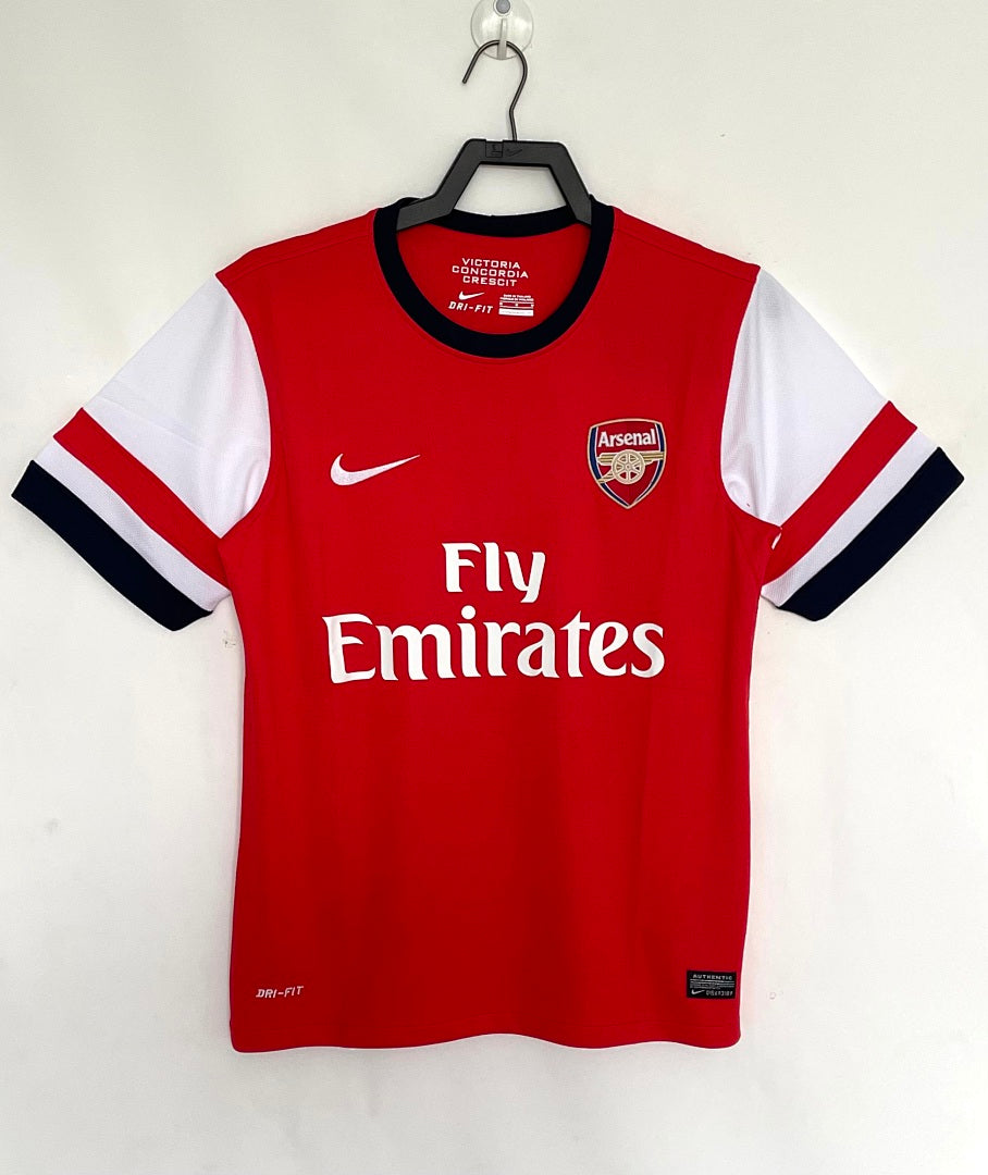 Arsenal 2012-13 Home Long Sleeve Soccer Jersey