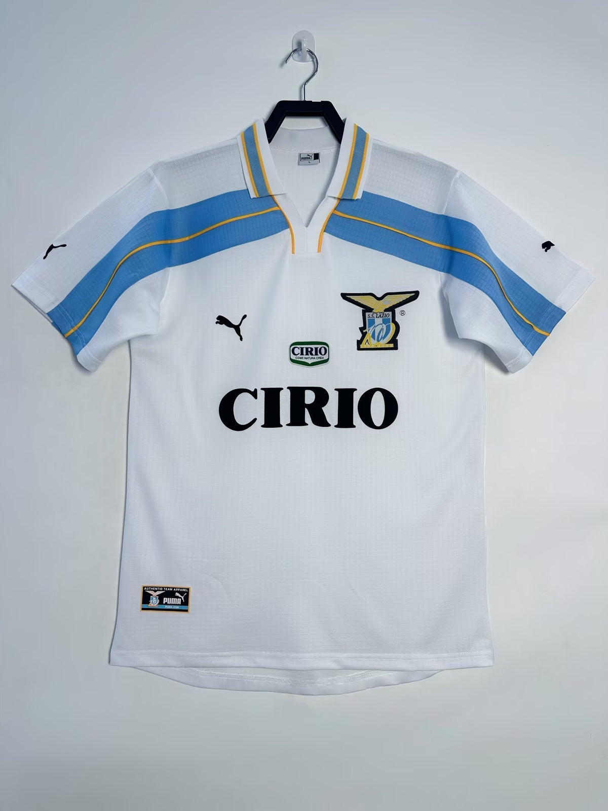 Lazio 1999-00 Third Long Sleeve Soccer Jersey
