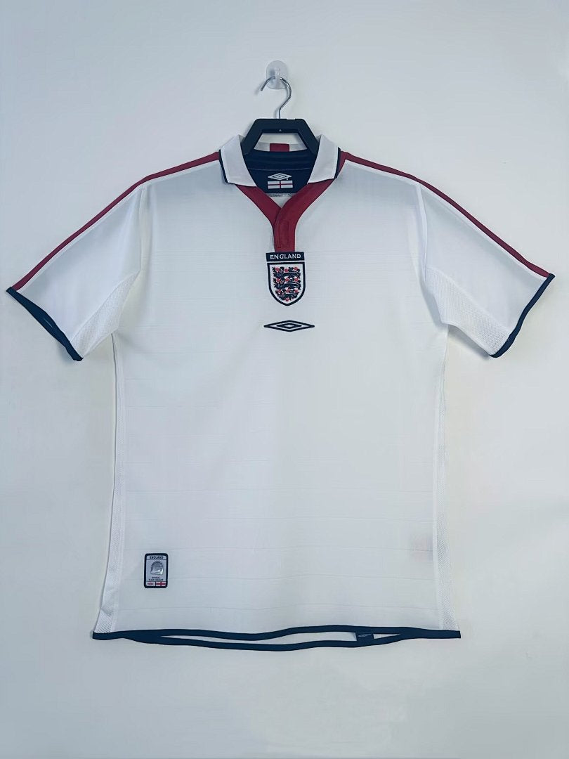 England 2004 Home Long Sleeve Soccer Jersey